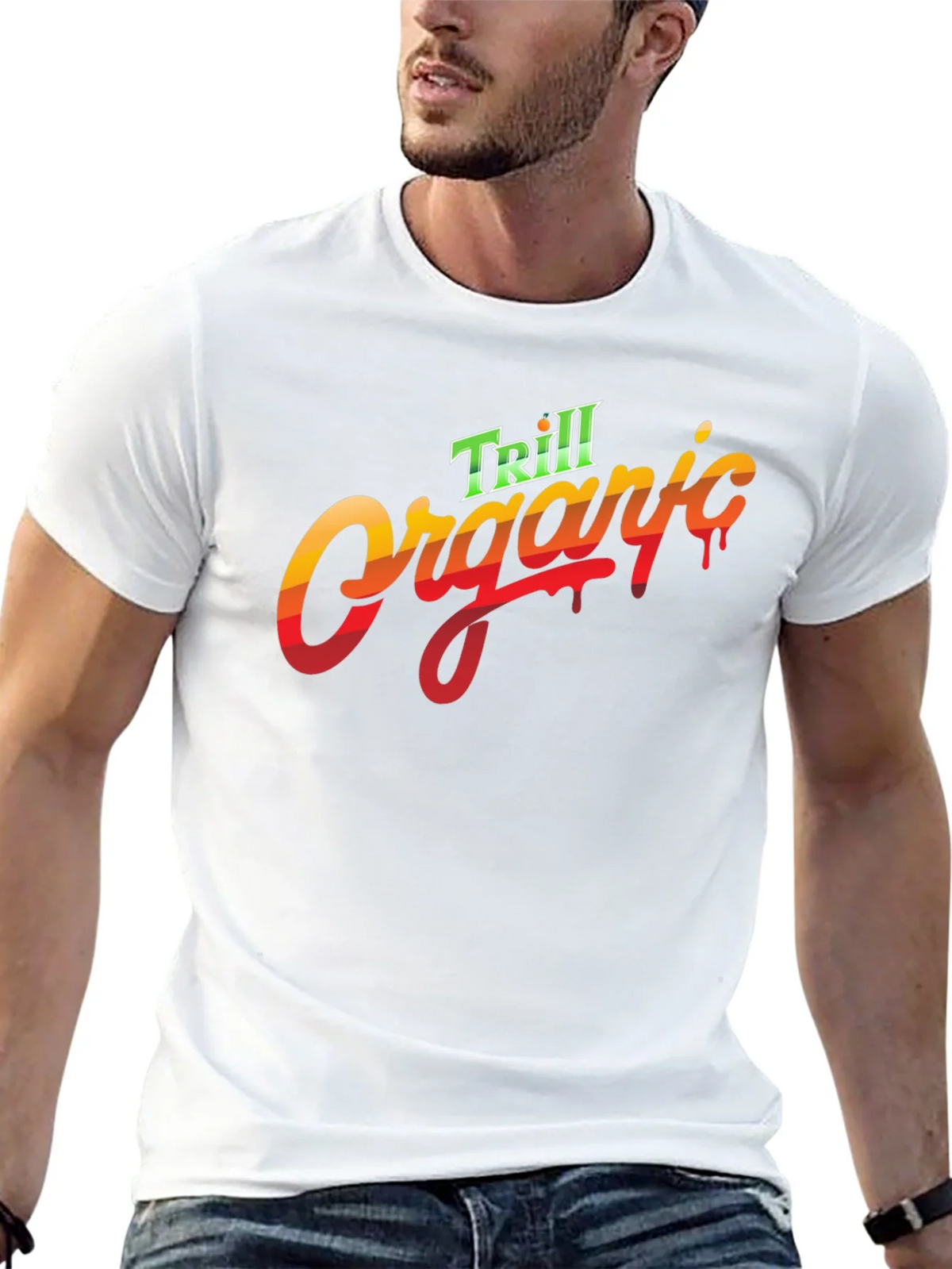 Trill Organic Graphic Tee - Cool Style product image 12