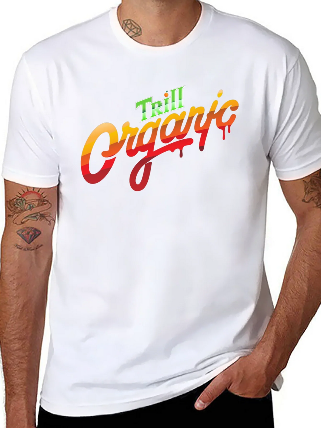 Trill Organic Graphic Tee - Cool Style product image 7