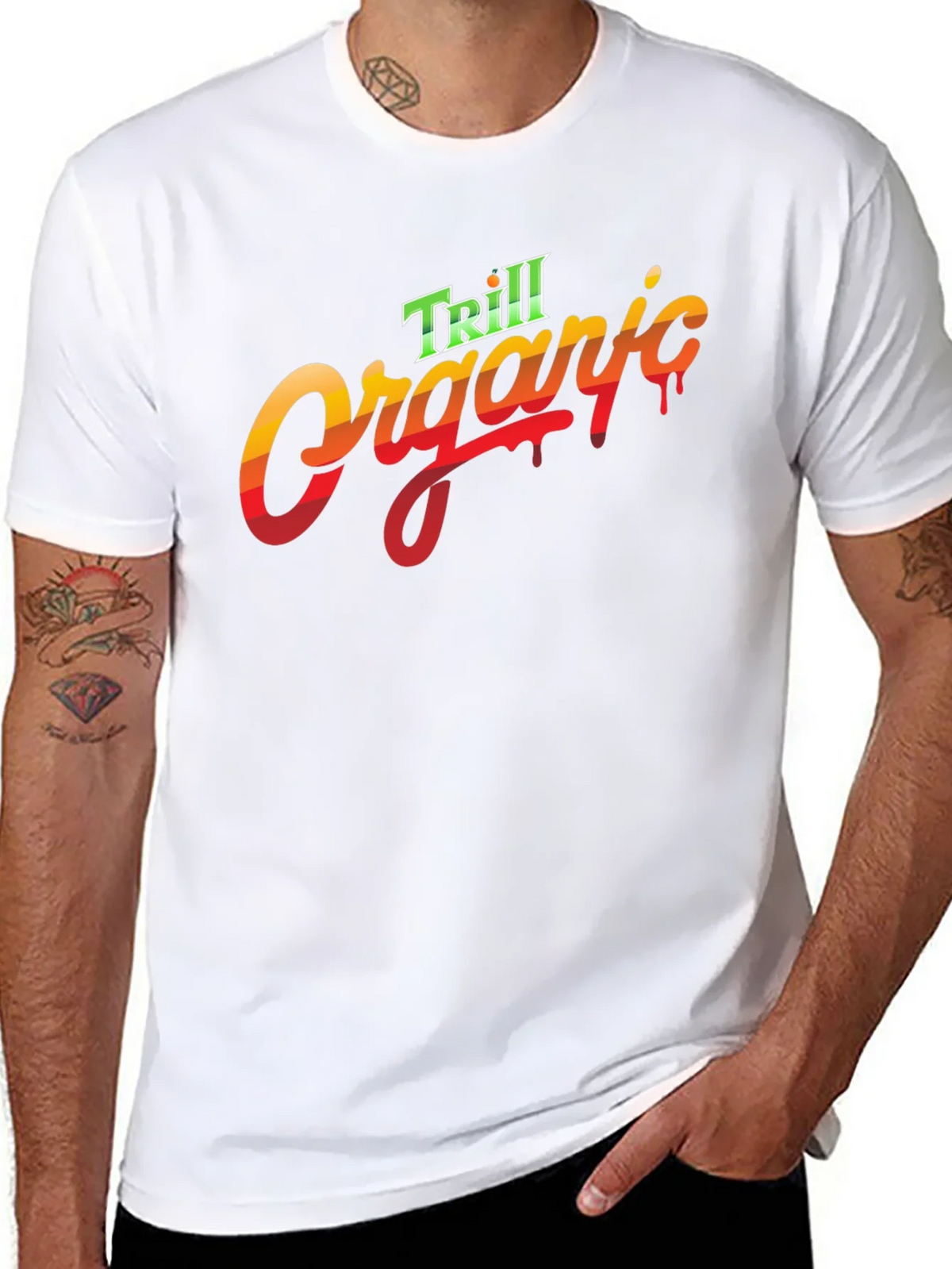 Trill Organic Graphic Tee - Cool Style product image 7