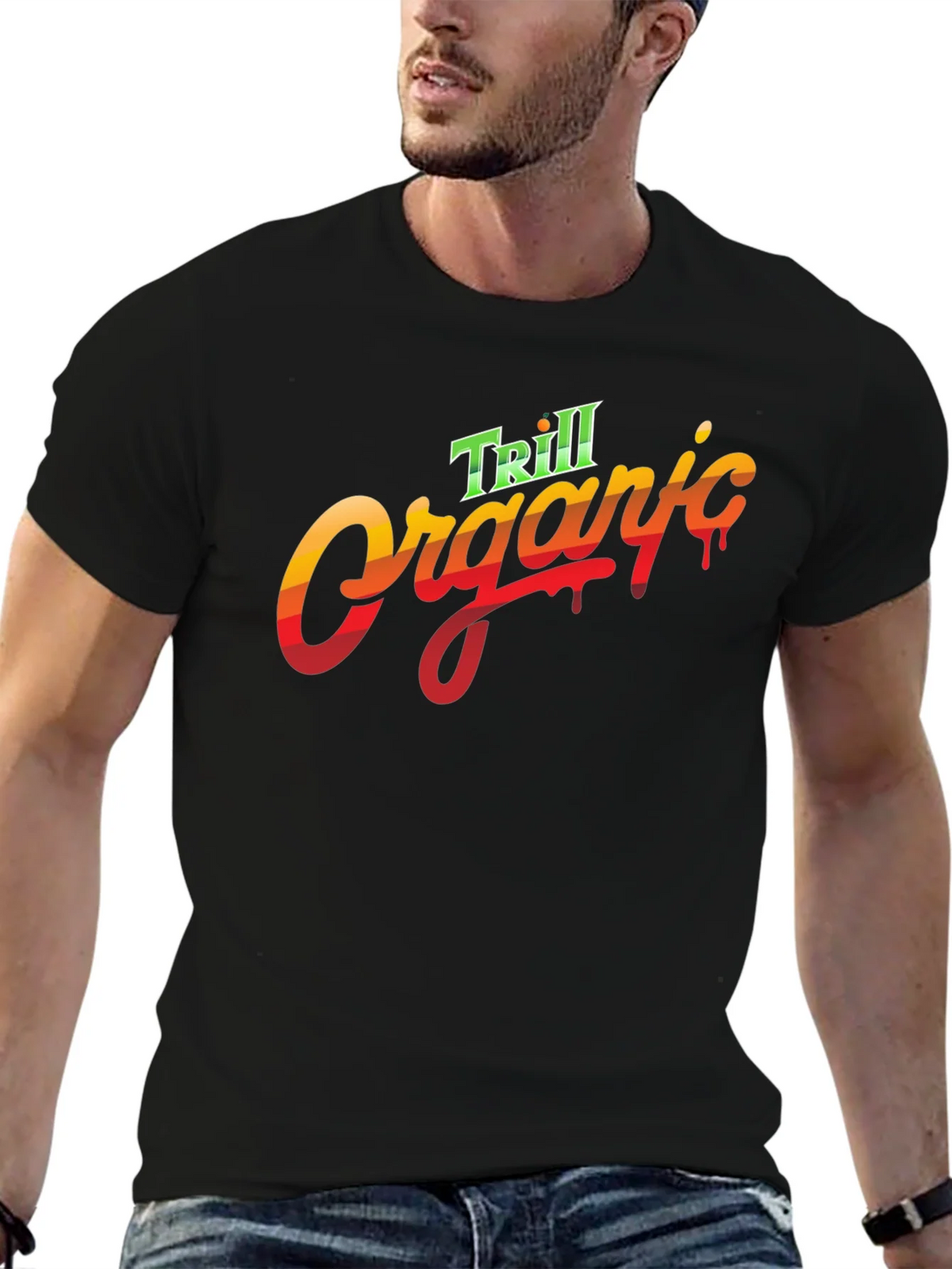 Trill Organic Graphic Tee - Cool Style product image 6