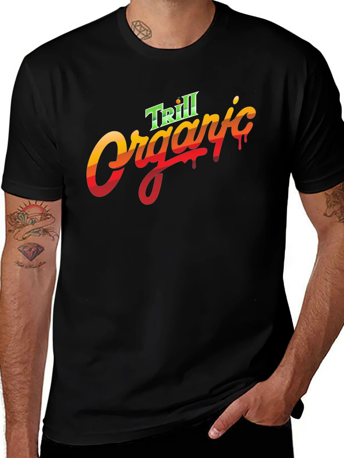 Trill Organic Graphic Tee - Cool Style product image 1