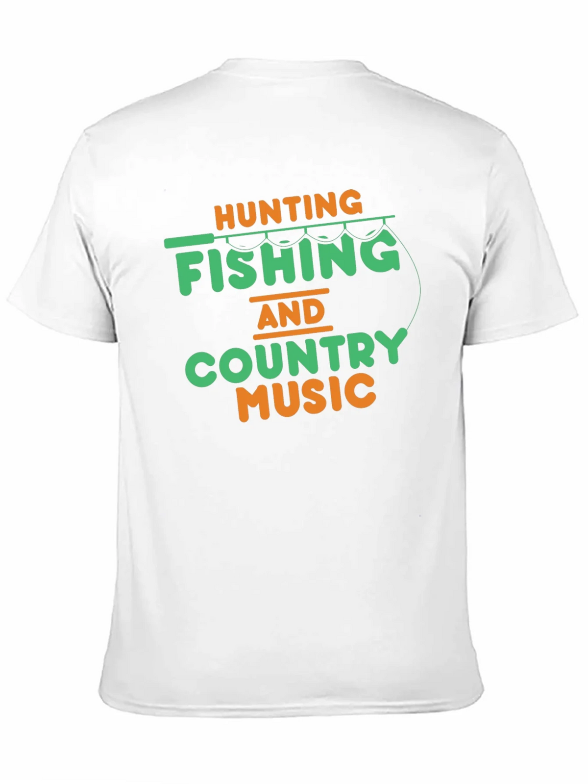 Hunting Fishing & Country Music T-Shirt product image 8