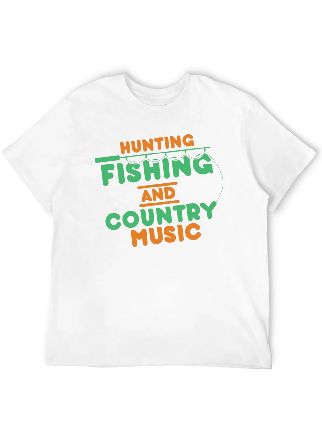 Hunting Fishing & Country Music T-Shirt product image 9
