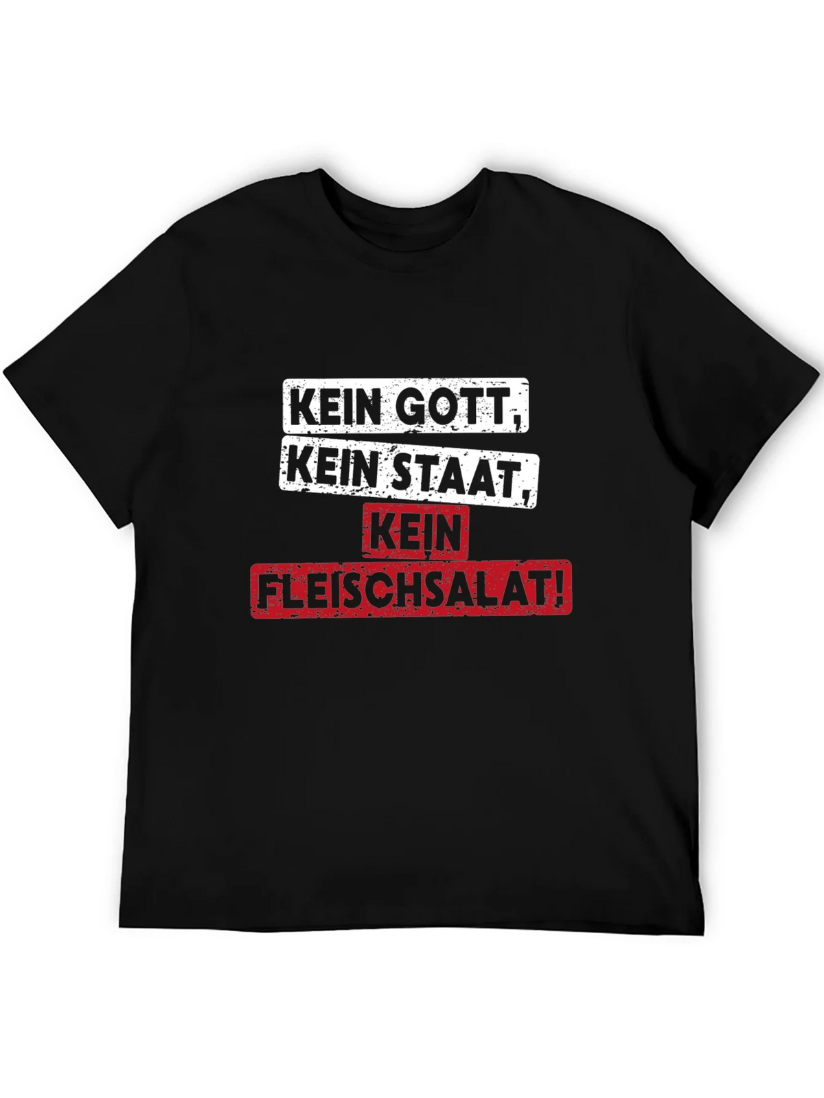 Kein Gott Staat Fleischsalat! T-Shirt product image 3