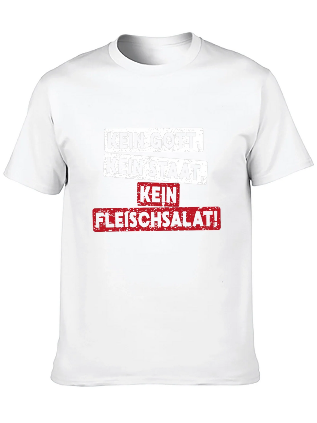 Kein Gott Staat Fleischsalat! T-Shirt product image 6