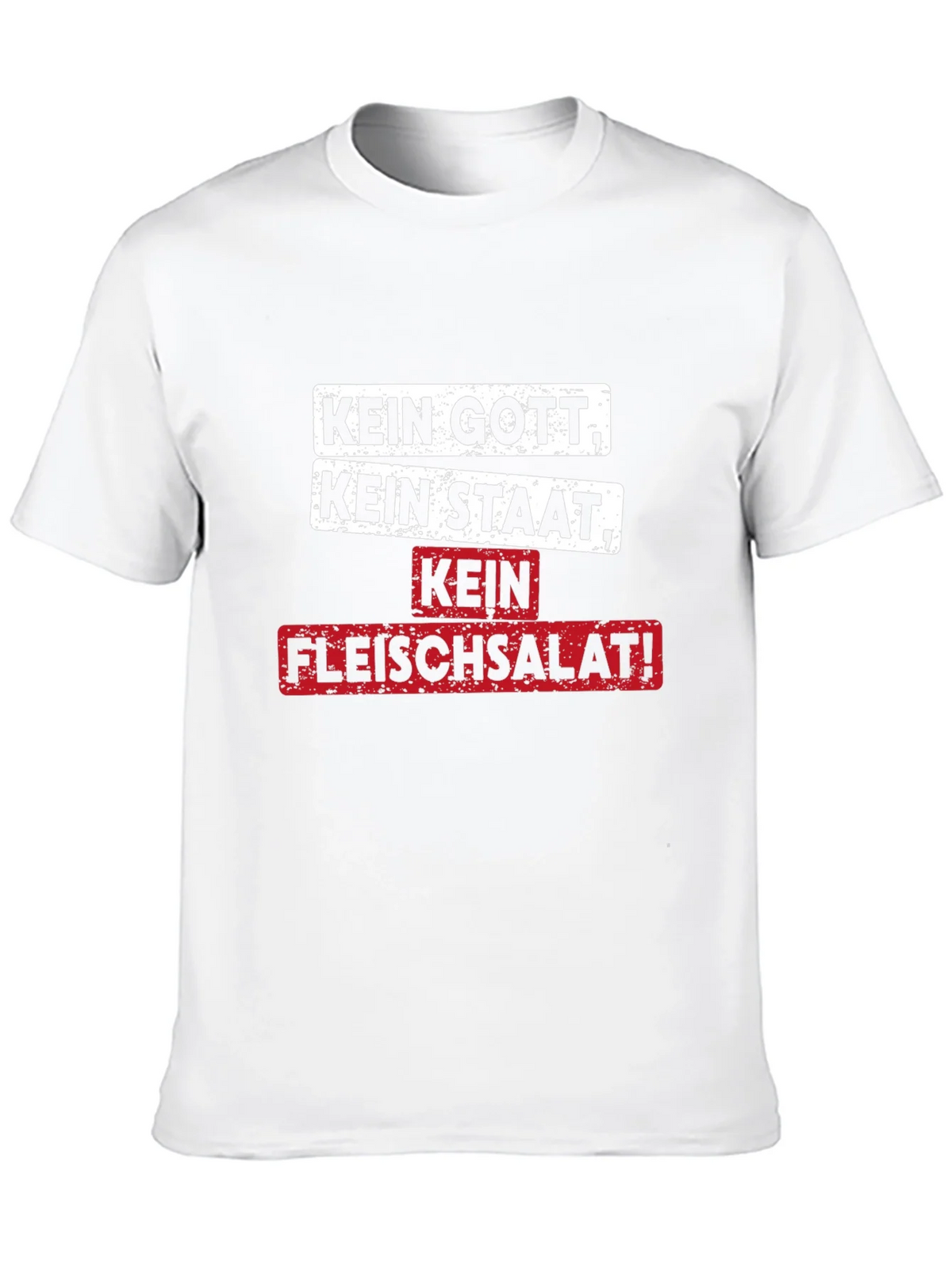 Kein Gott Staat Fleischsalat! T-Shirt product image 6