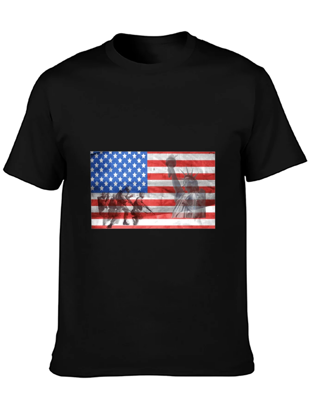 USA Flag Liberty Graphic T-Shirt product image 3