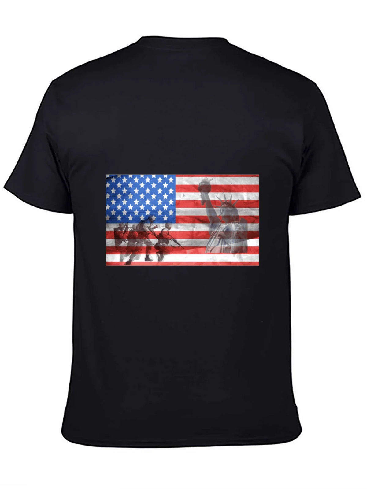 USA Flag Liberty Graphic T-Shirt product image 4
