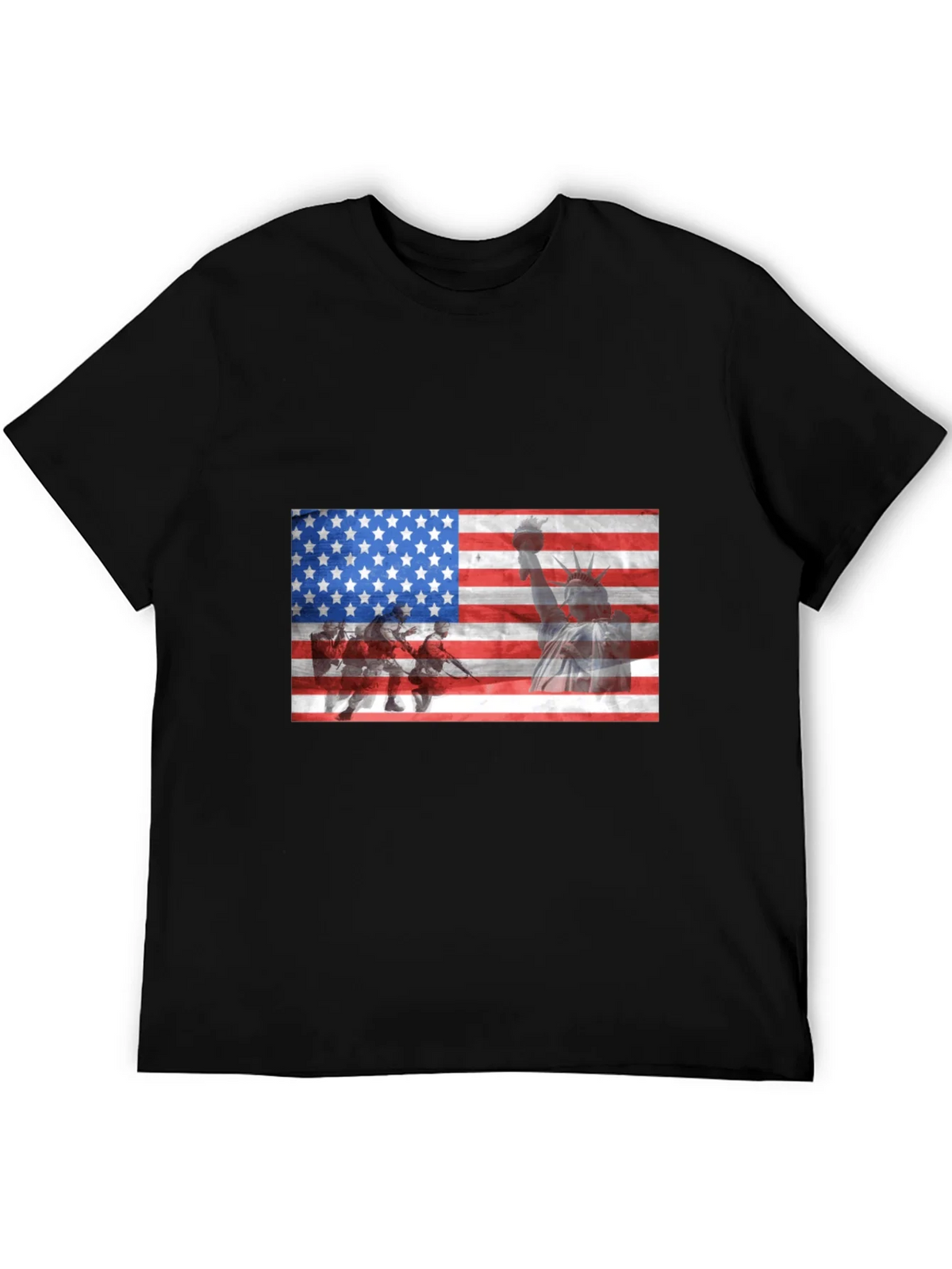 USA Flag Liberty Graphic T-Shirt product image 5