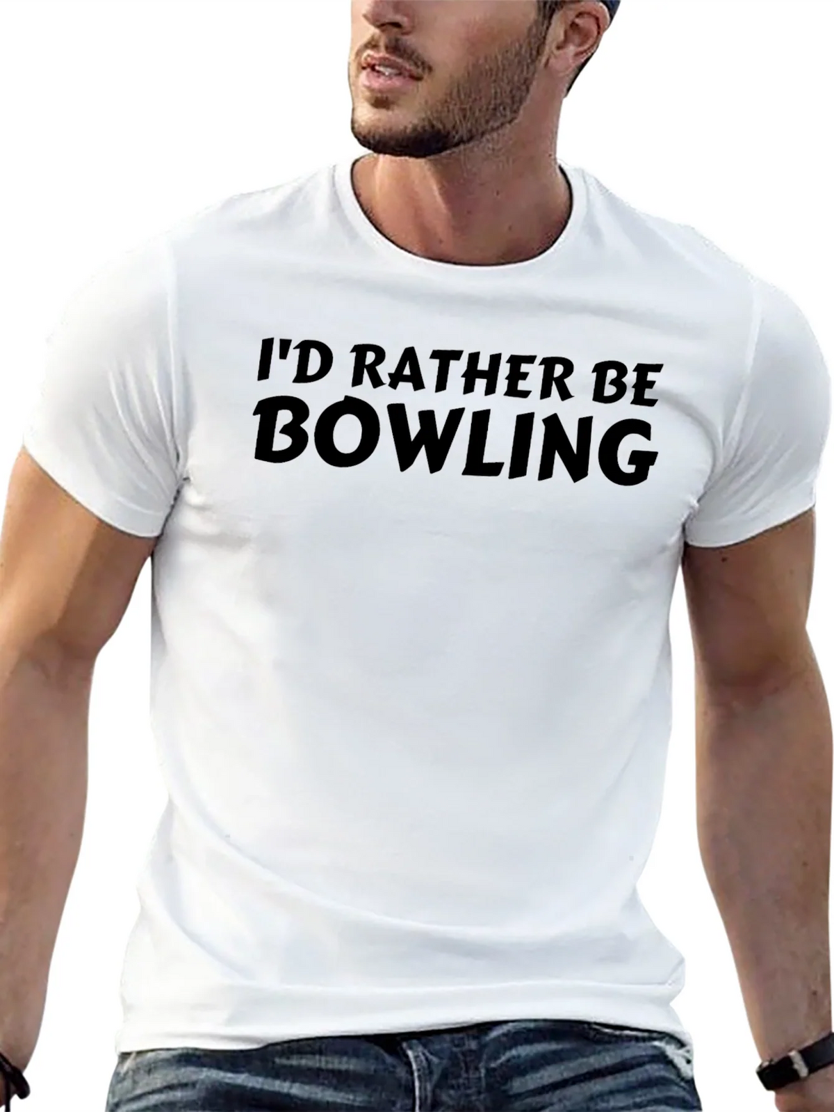 Id Rather Be Bowling T-Shirt product image 12