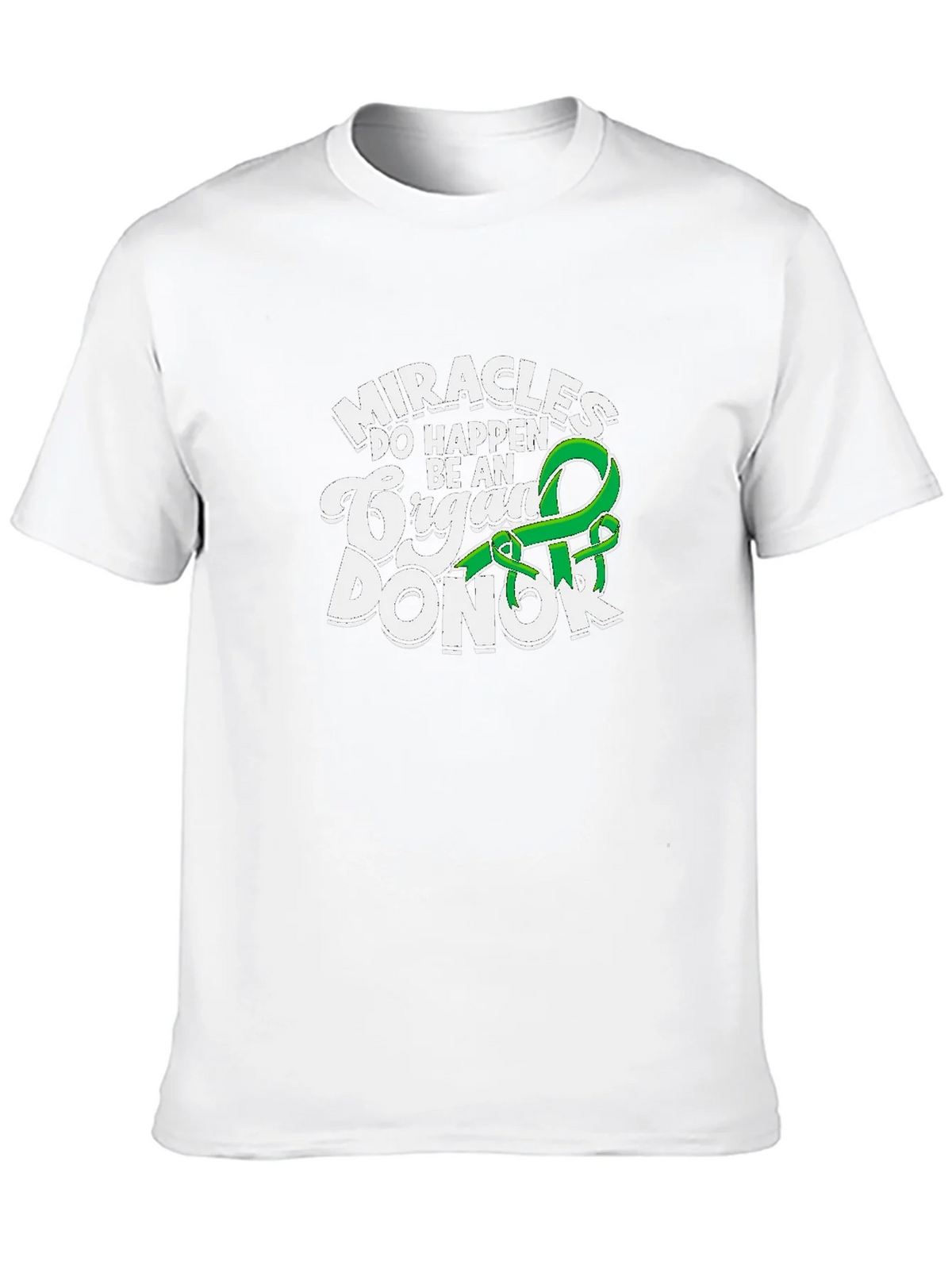 Miracles Happen Organ Donor Graphic T-Shirt product image 7
