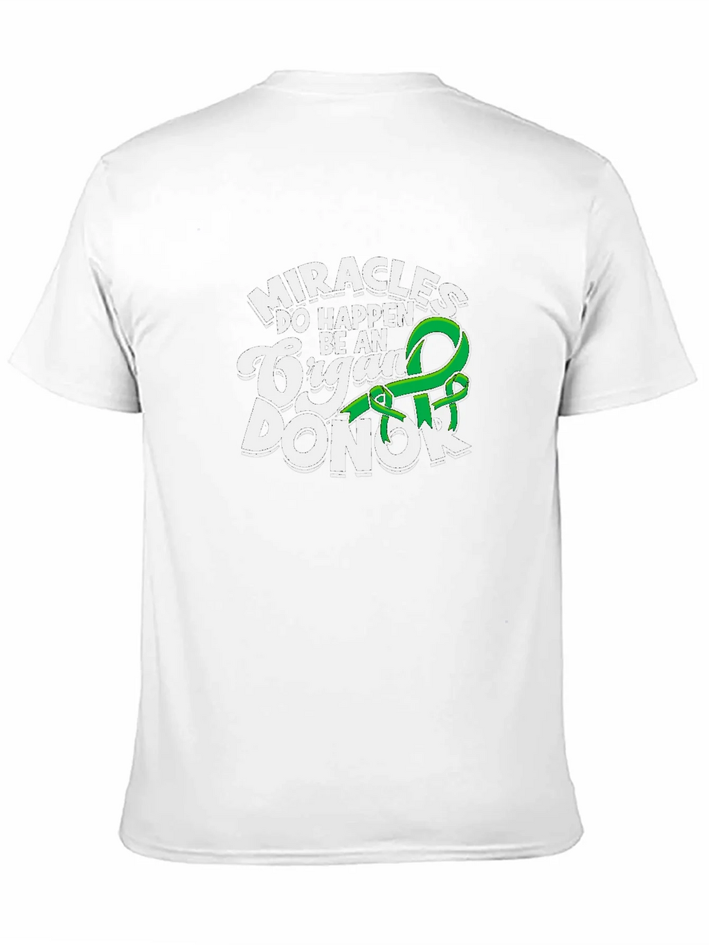 Miracles Happen Organ Donor Graphic T-Shirt product image 8