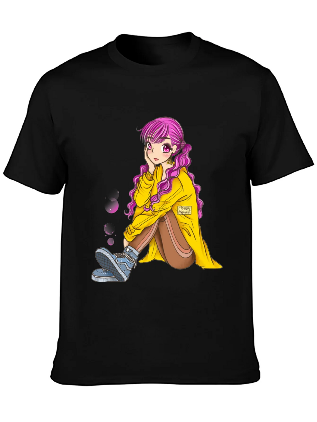 Anime Girl Graphic Tee - Unique Fashion Statement product image 3