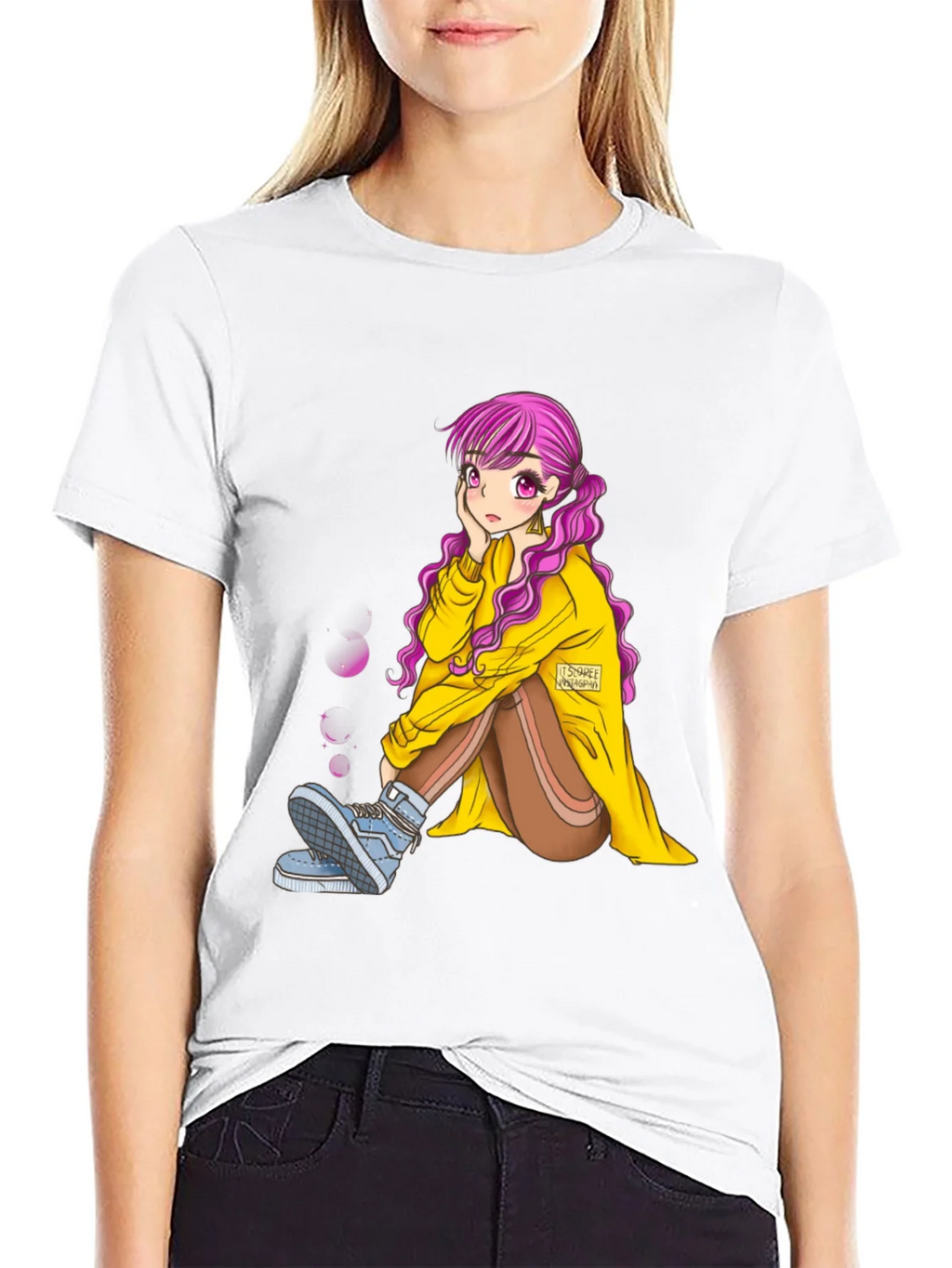 Anime Girl Graphic Tee - Unique Fashion Statement product image 8
