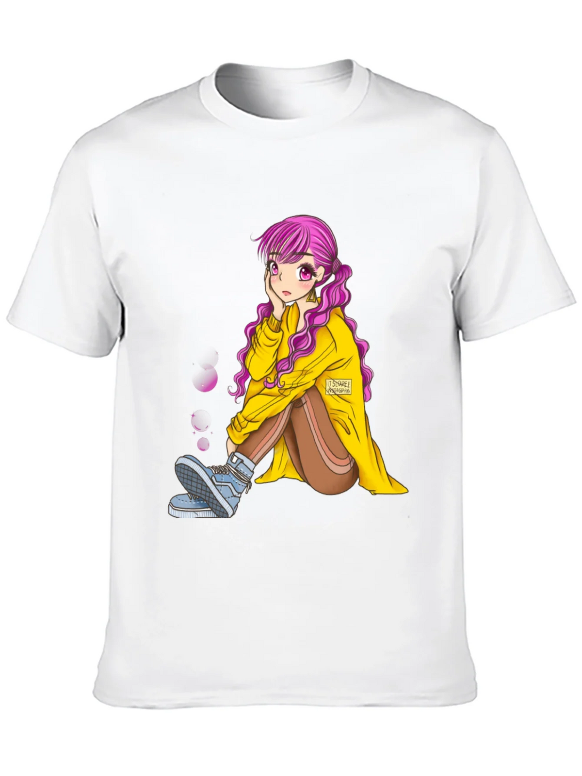 Anime Girl Graphic Tee - Unique Fashion Statement product image 9