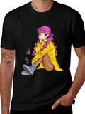 Anime Girl Graphic Tee - Unique Fashion Statement product image 1