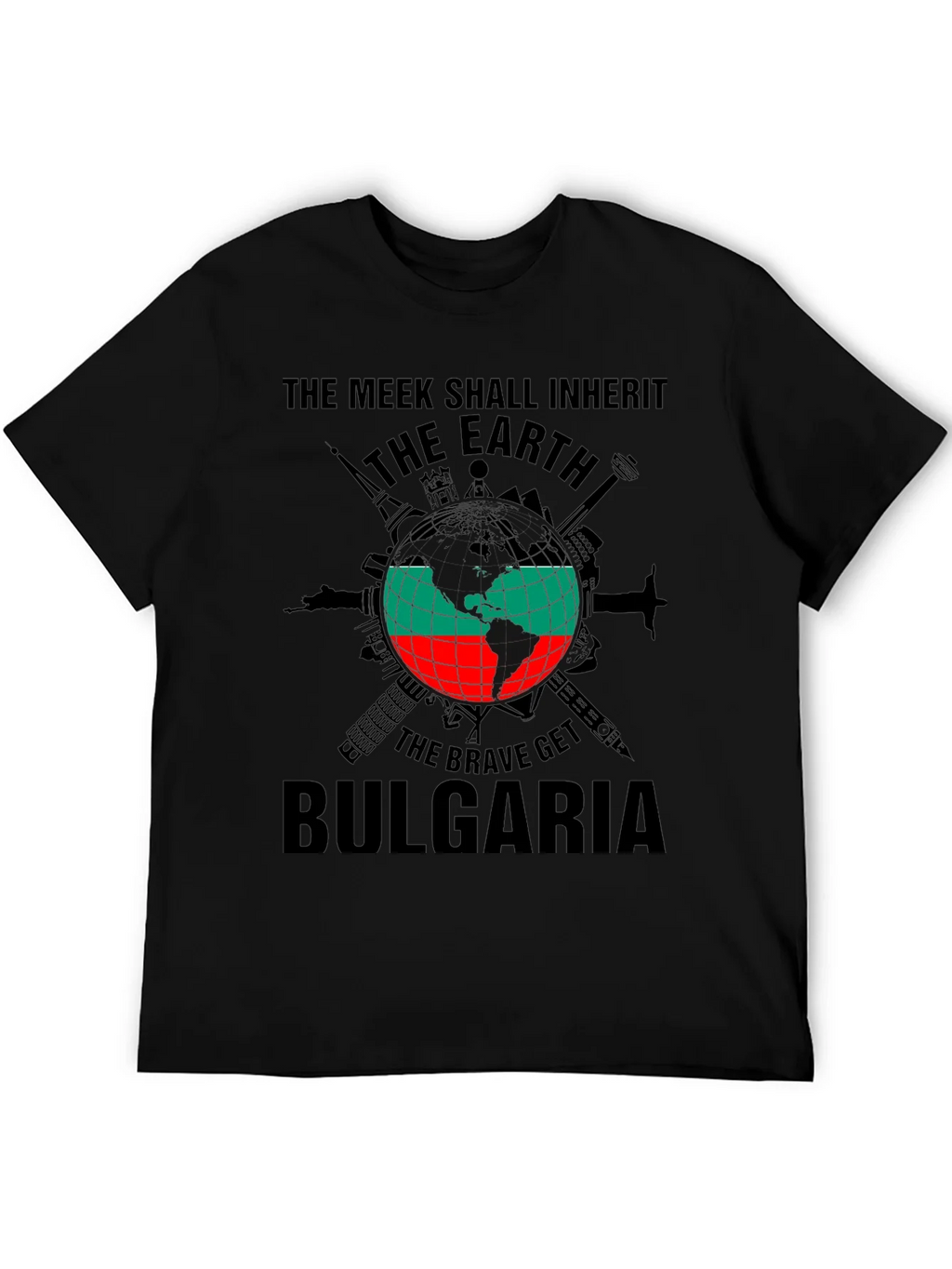Bulgaria Graphic Tee - The Meek Shall Inherit product image 5