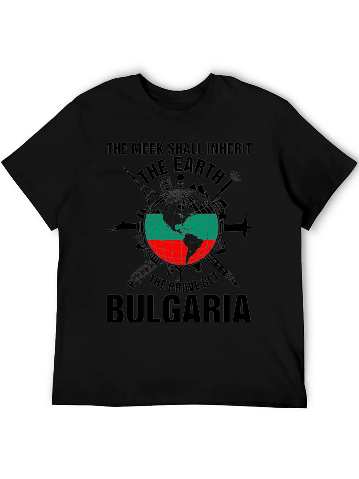 Bulgaria Graphic Tee - The Meek Shall Inherit product image 5