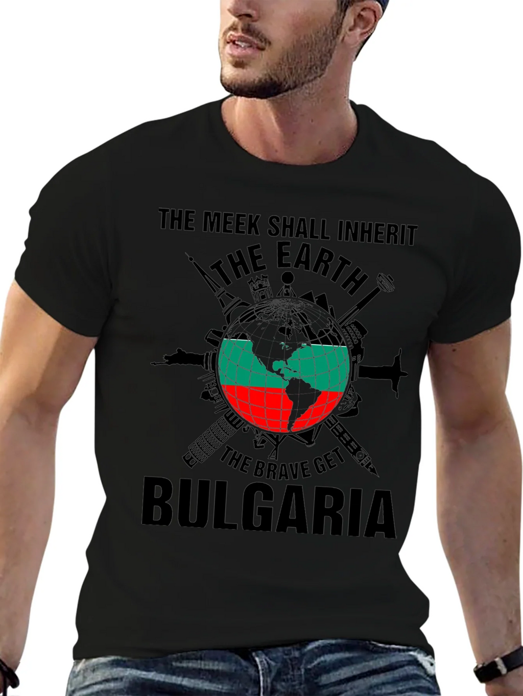 Bulgaria Graphic Tee - The Meek Shall Inherit product image 6