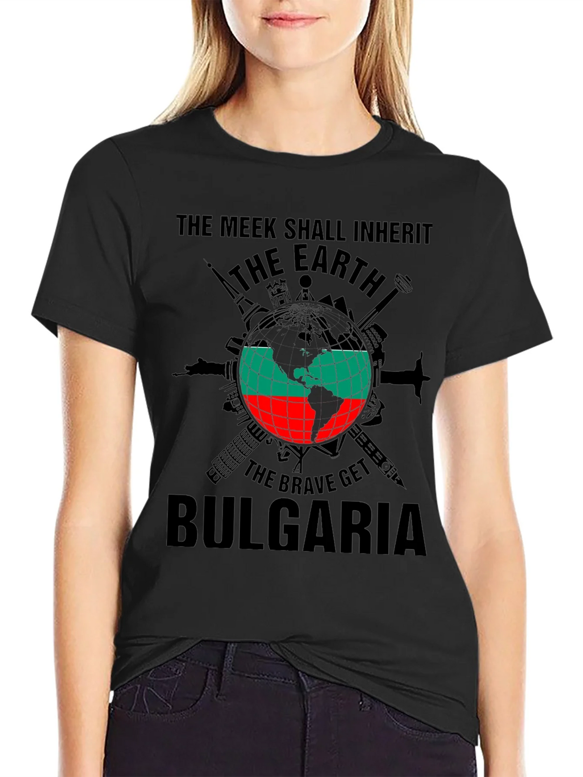 Bulgaria Graphic Tee - The Meek Shall Inherit product image 2