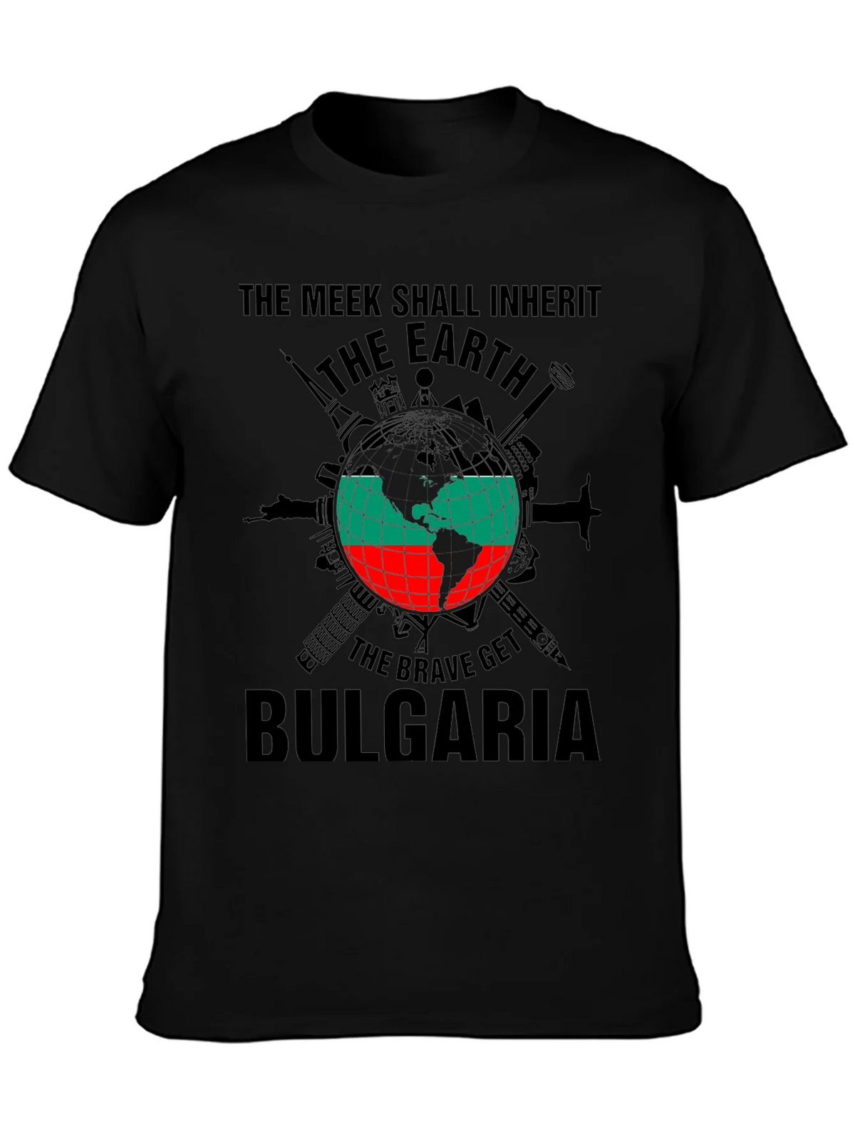 Bulgaria Graphic Tee - The Meek Shall Inherit product image 3