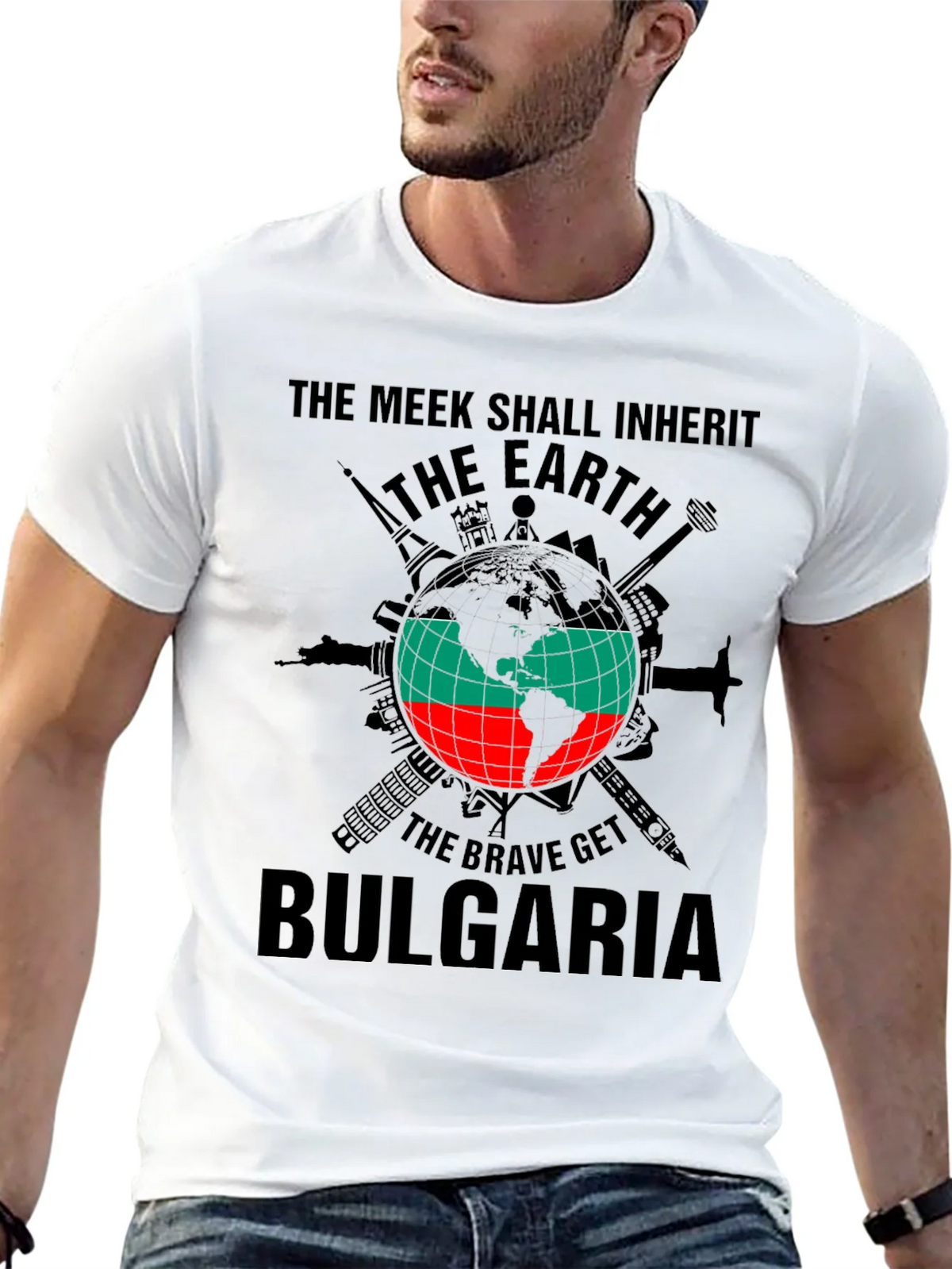 Bulgaria Graphic Tee - The Meek Shall Inherit product image 12