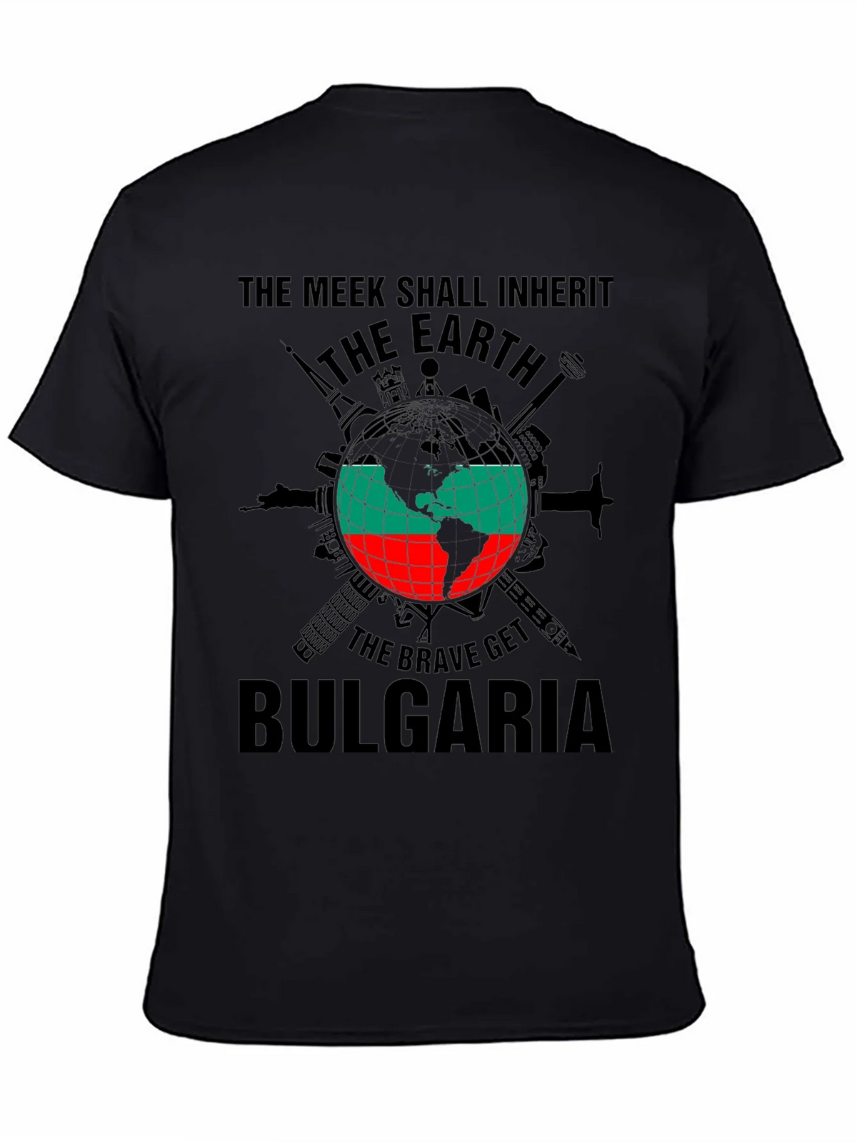 Bulgaria Graphic Tee - The Meek Shall Inherit product image 4