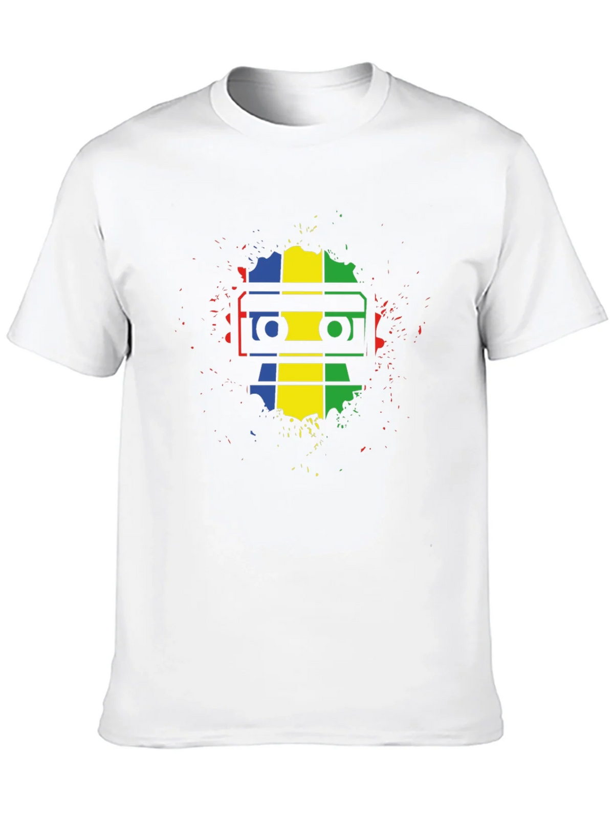 Retro Mixtape T-Shirt - Colorful Music Lover Tee product image 8