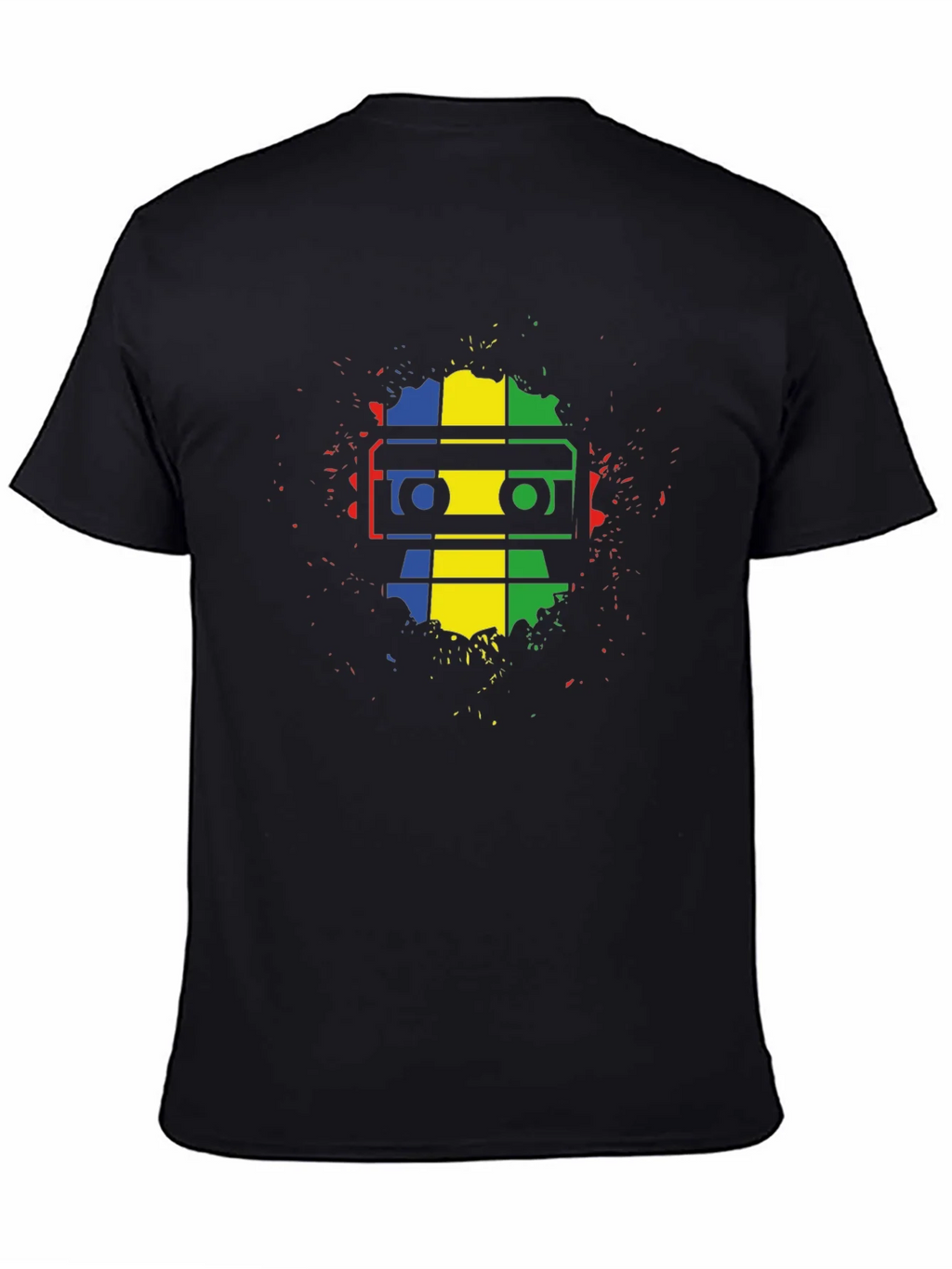 Retro Mixtape T-Shirt - Colorful Music Lover Tee product image 3