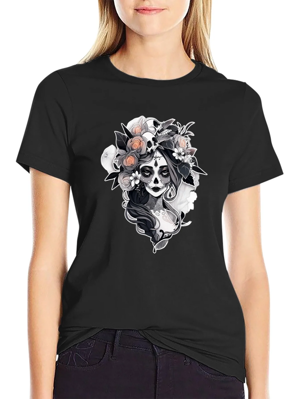 Day of the Dead Graphic Tee - Stylish & Unique product image 2