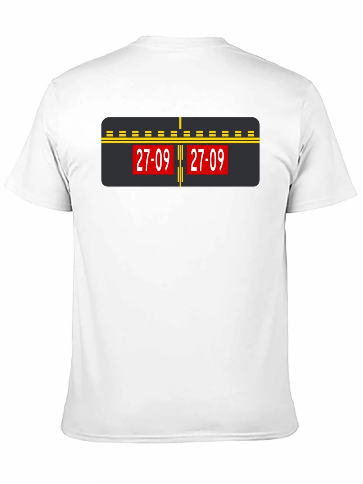 Airport Runway 27-09 Graphic Tee - Black product image 10