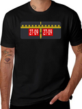Airport Runway 27-09 Graphic Tee - Black product image 1