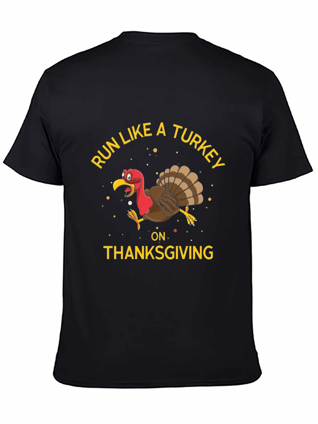 Run Like a Turkey Thanksgiving T-Shirt product image 4