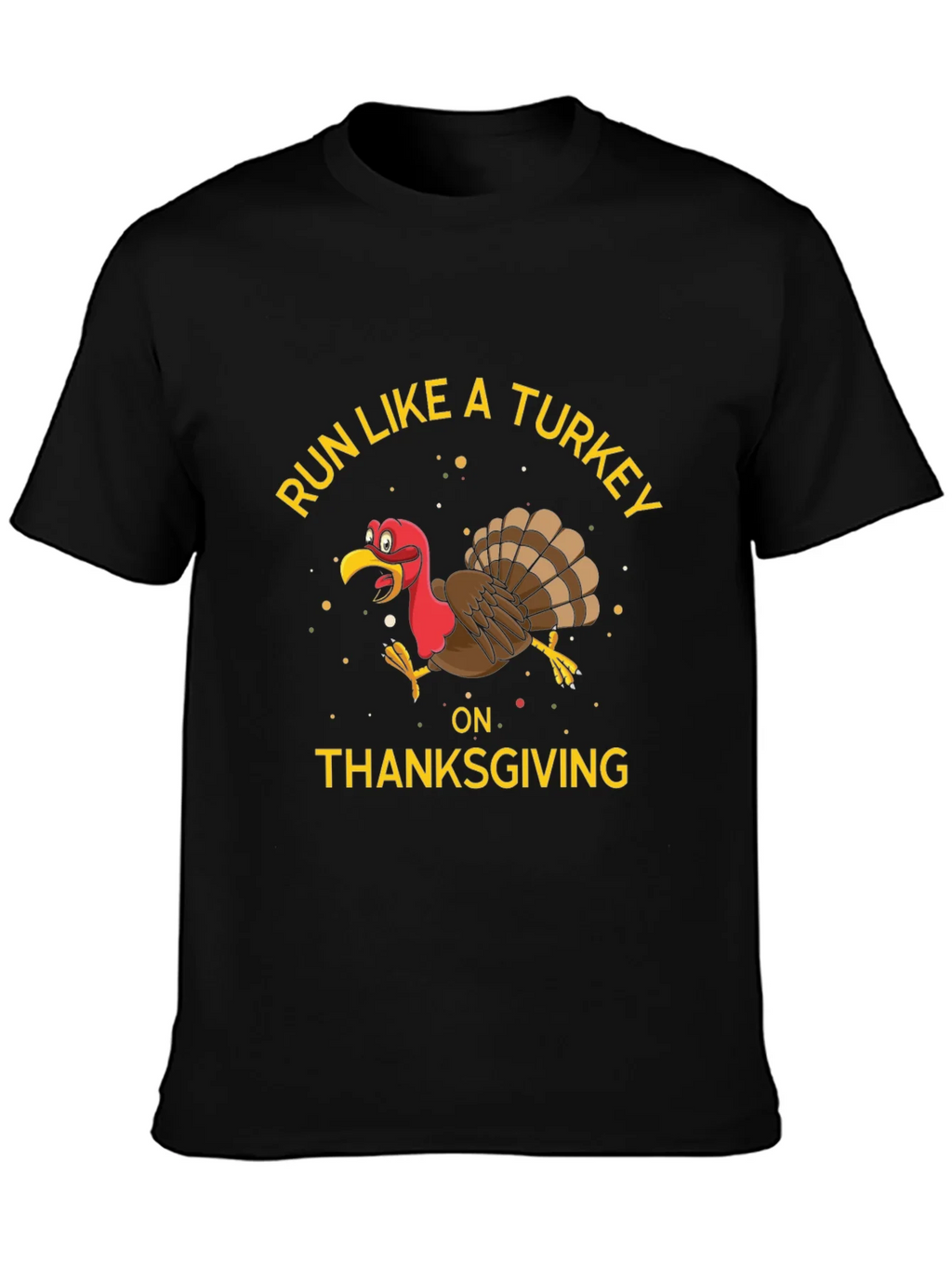 Run Like a Turkey Thanksgiving T-Shirt product image 3