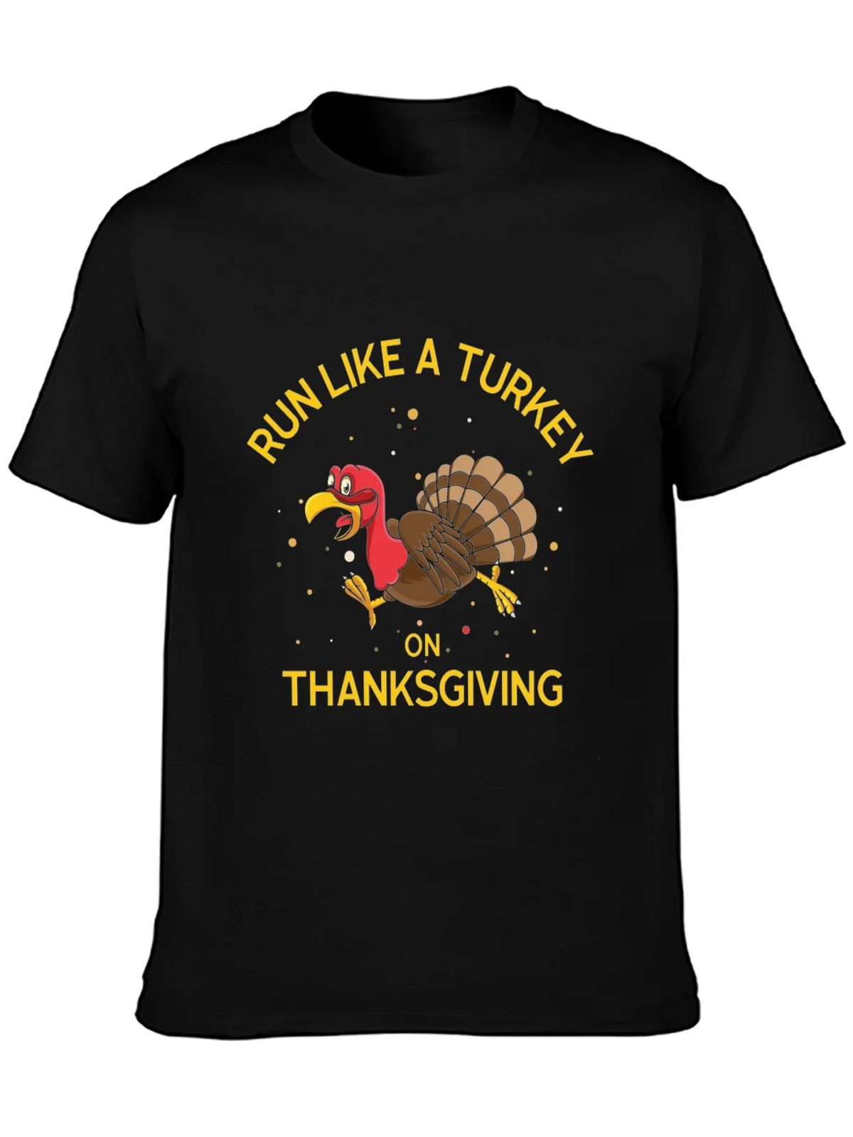 Run Like a Turkey Thanksgiving T-Shirt product image 3
