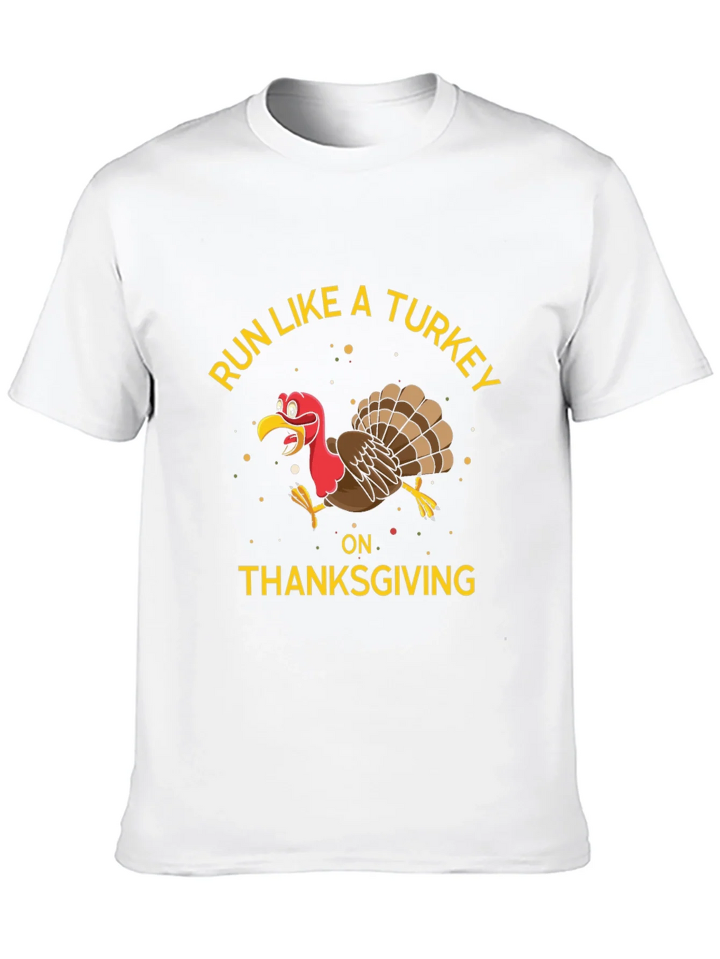 Run Like a Turkey Thanksgiving T-Shirt product image 9
