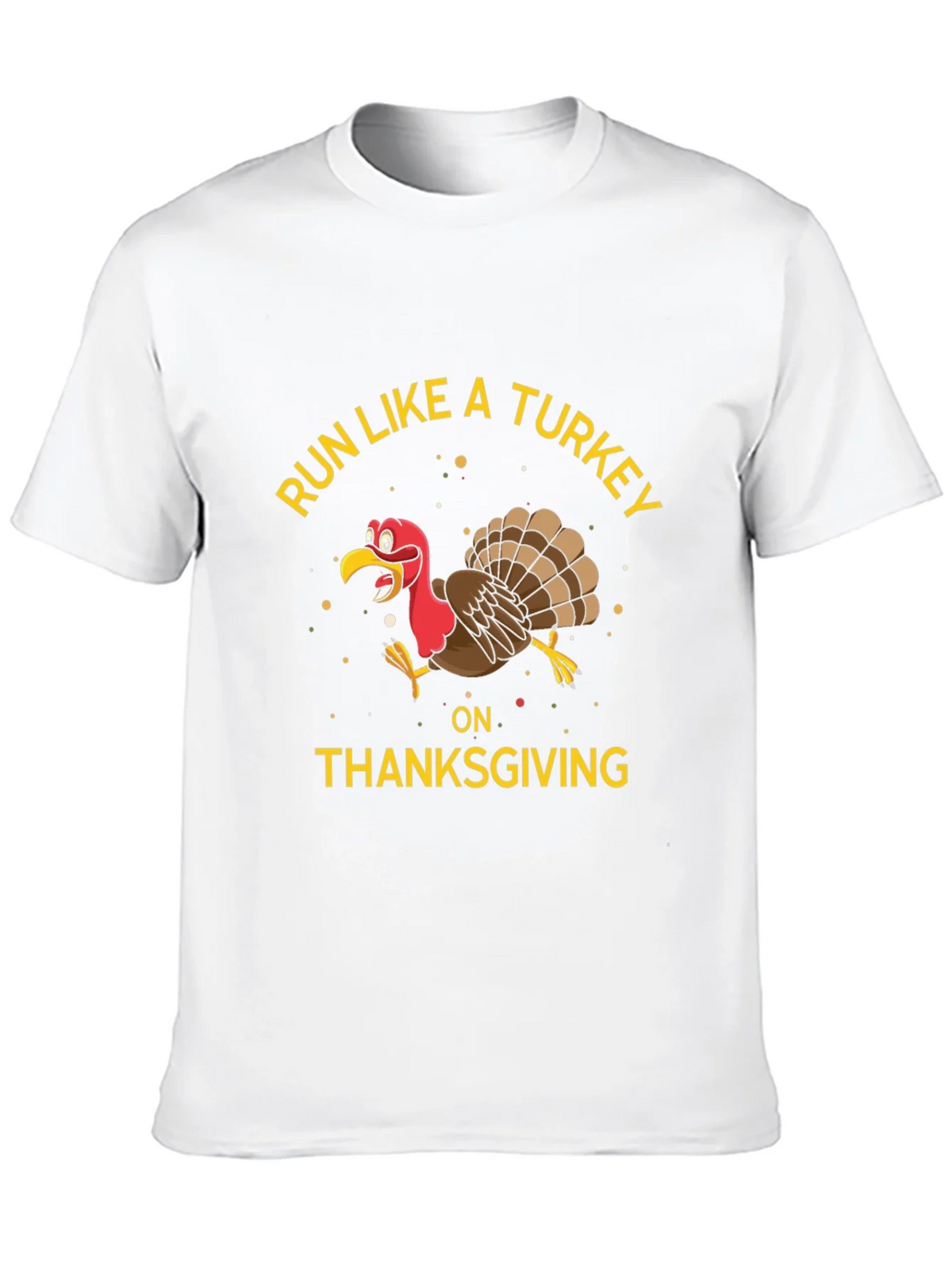 Run Like a Turkey Thanksgiving T-Shirt product image 9