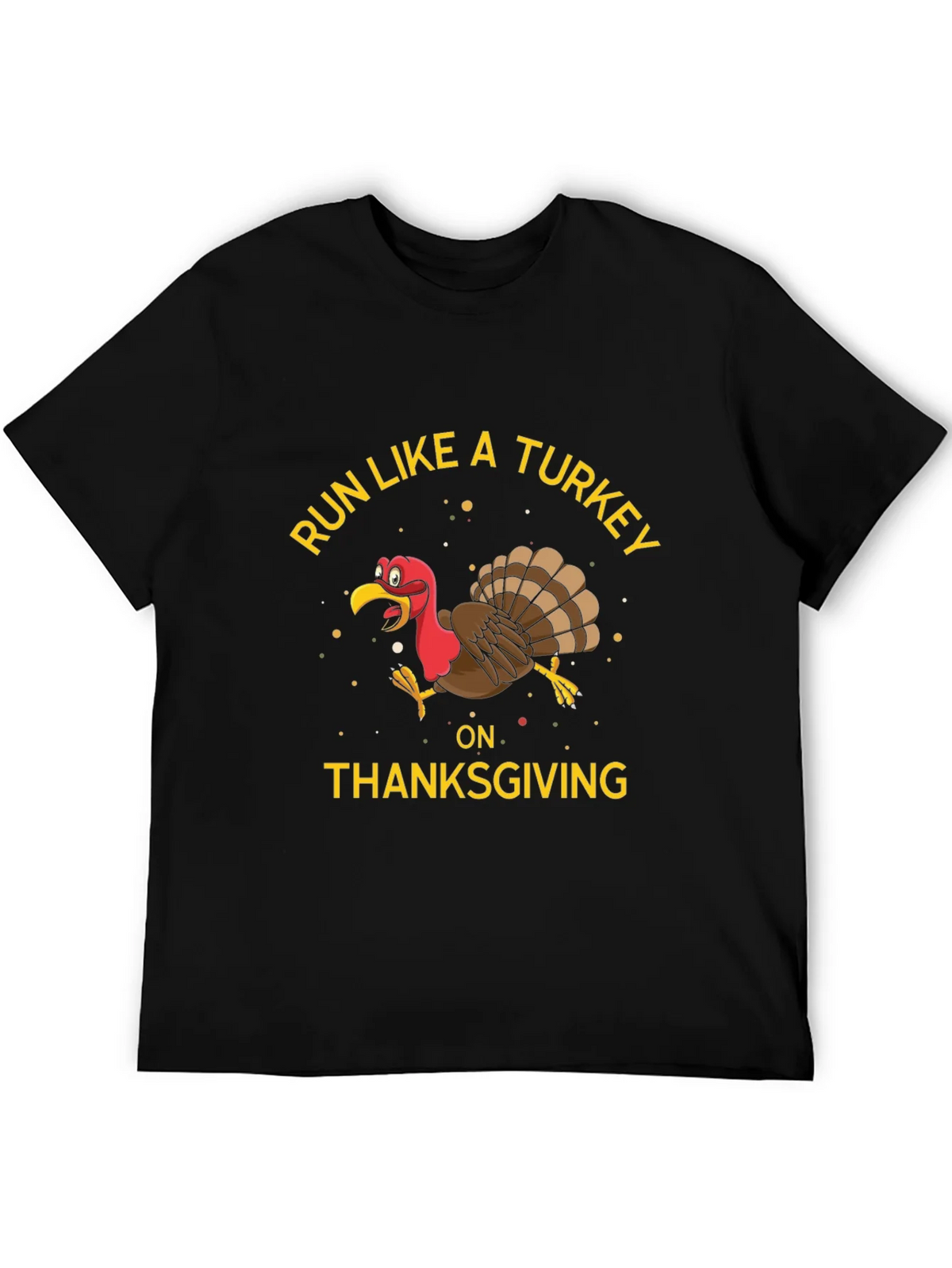 Run Like a Turkey Thanksgiving T-Shirt product image 5