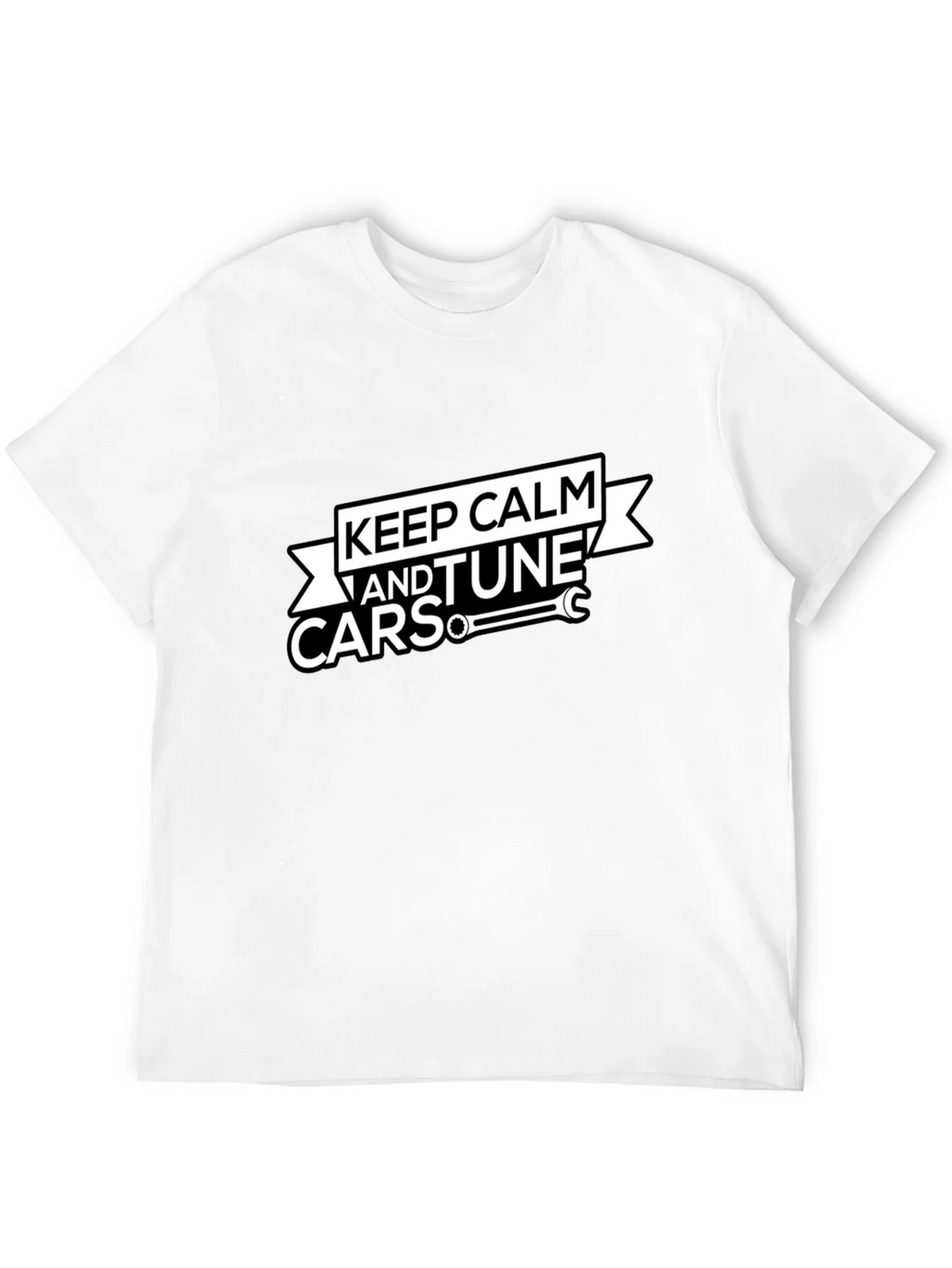 Keep Calm and Tune Cars Black T-Shirt product image 10