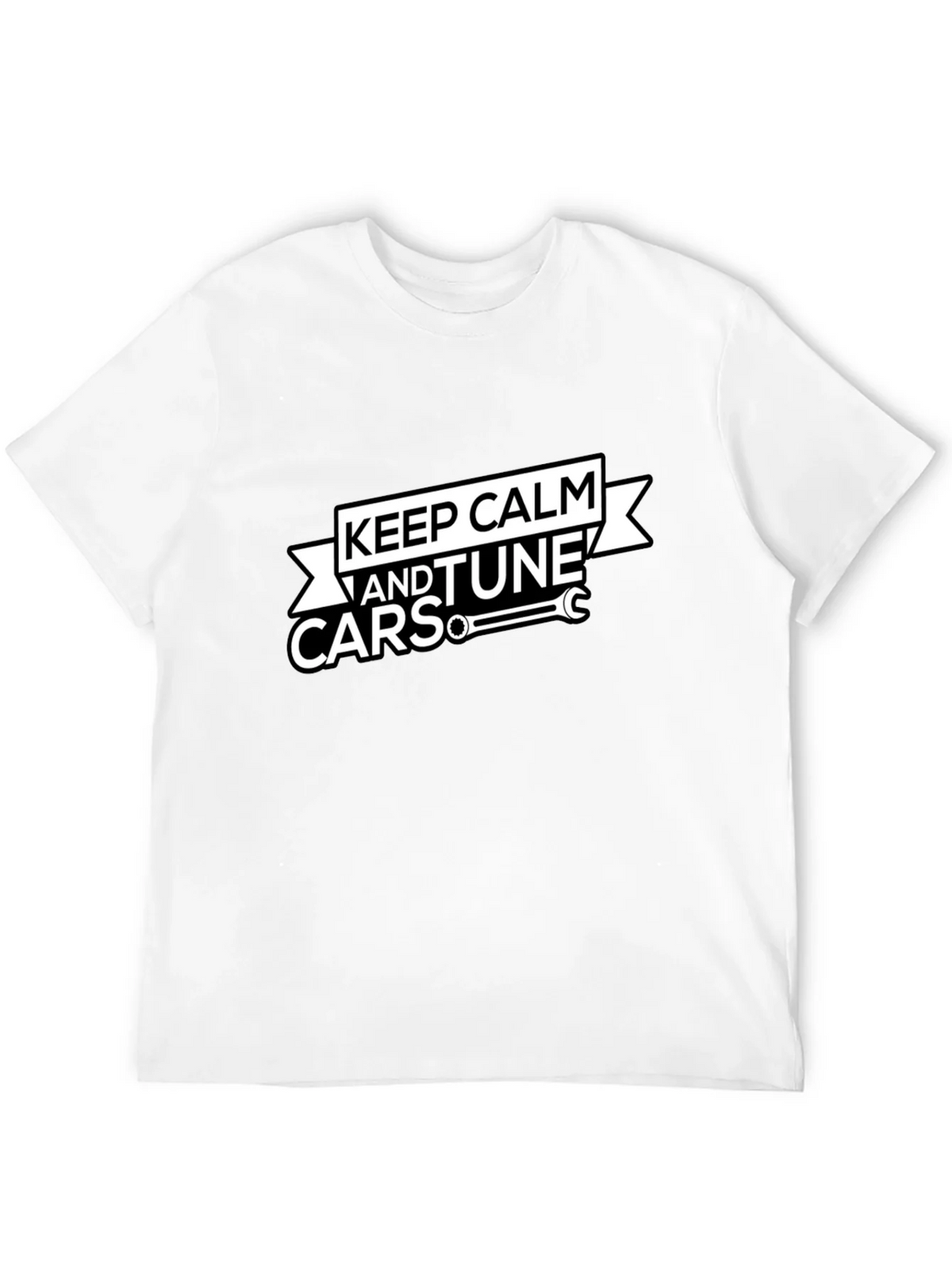 Keep Calm and Tune Cars Black T-Shirt product image 10