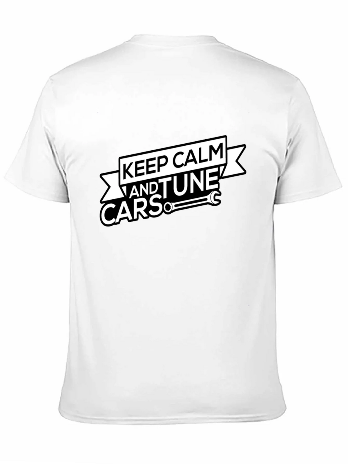 Keep Calm and Tune Cars Black T-Shirt product image 9
