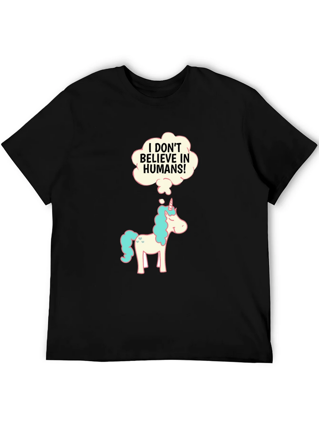 Unicorn Believer T-Shirt - Funny Graphic Tee product image 1