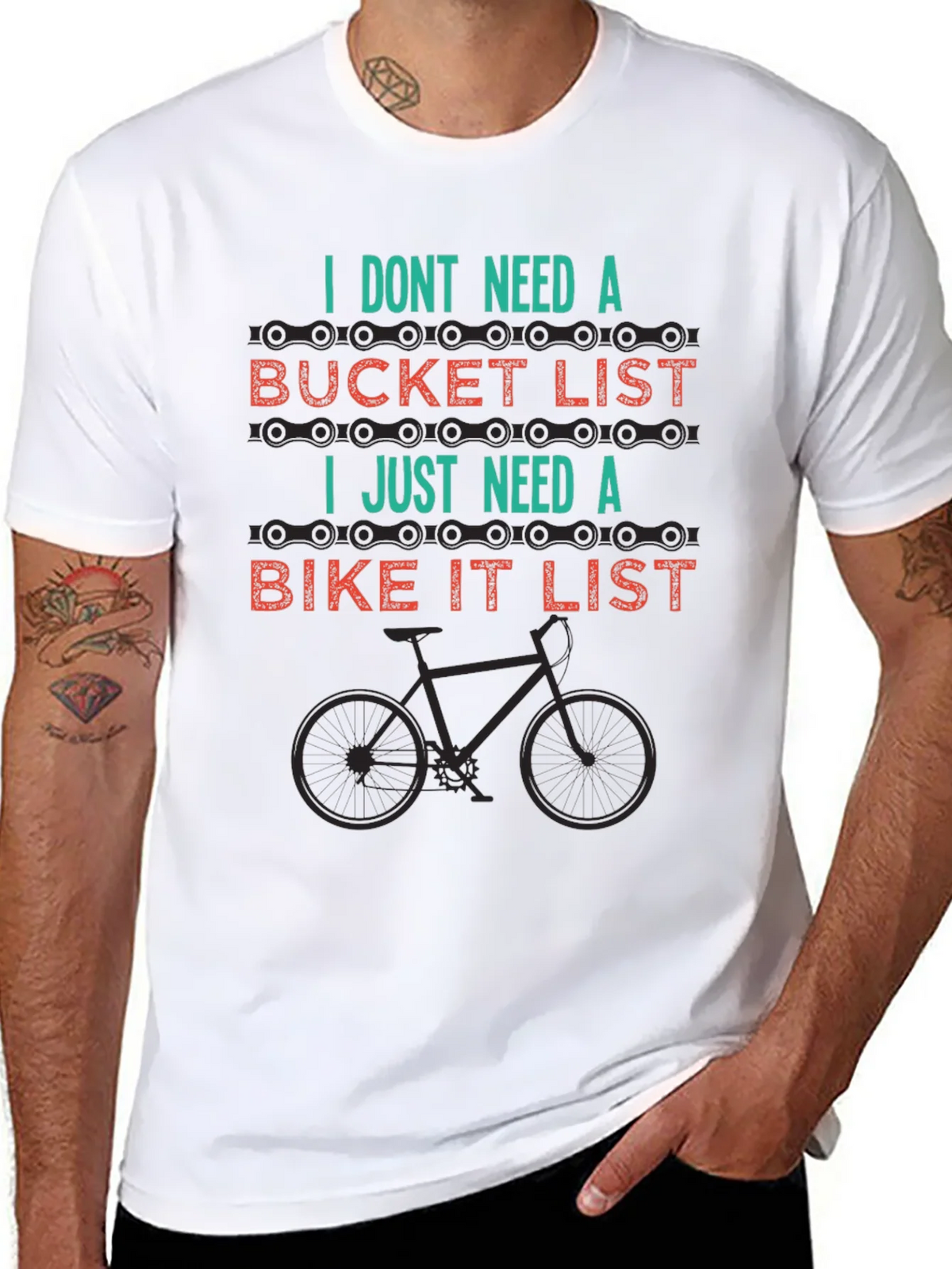Bike It List Graphic T-Shirt product image 7