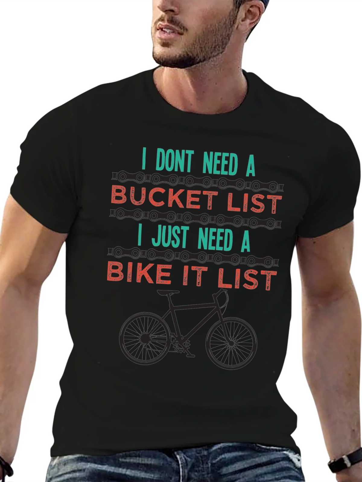 Bike It List Graphic T-Shirt product image 6