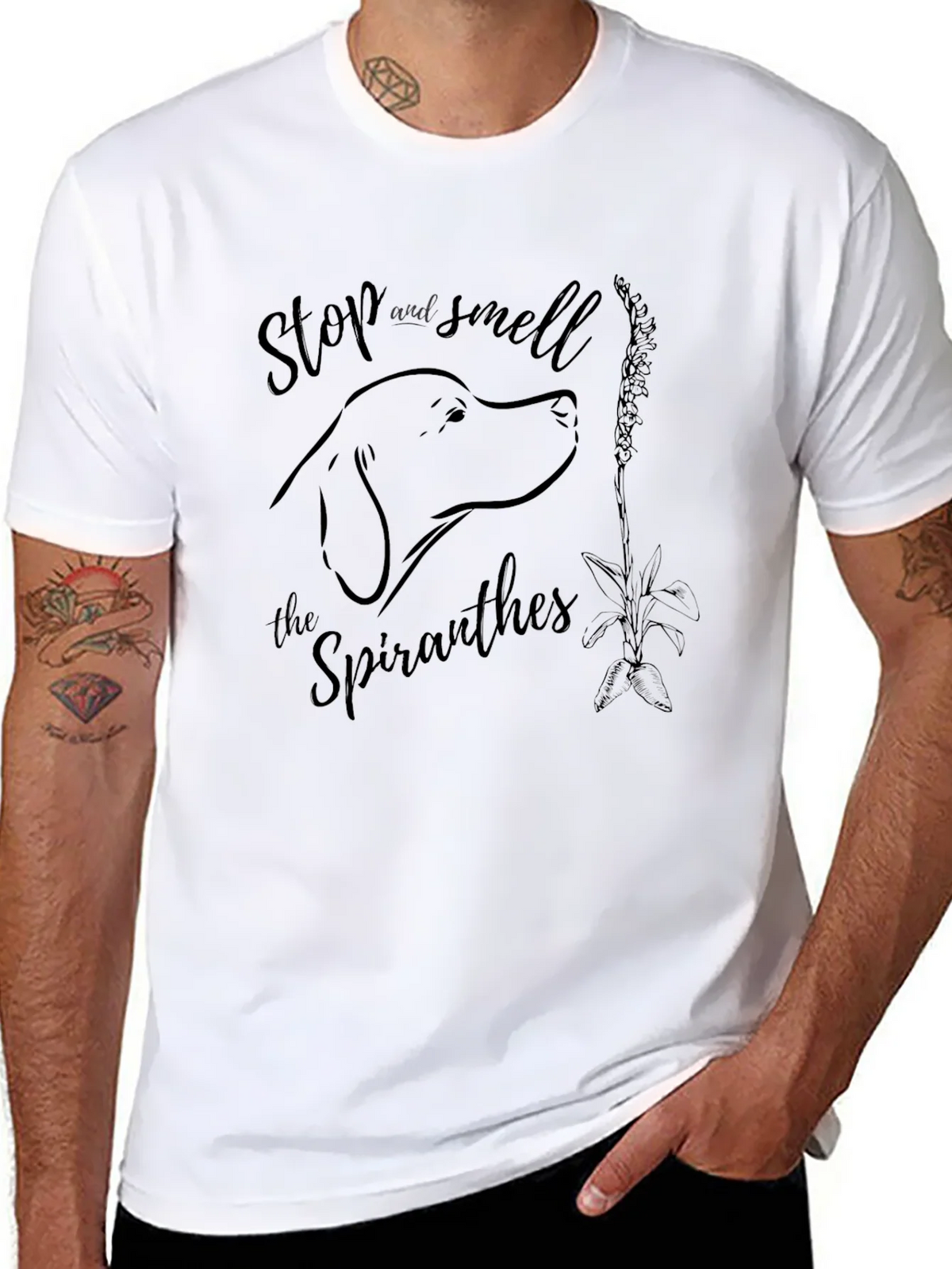 Stop and Smell Spiranthes T-Shirt product image 7