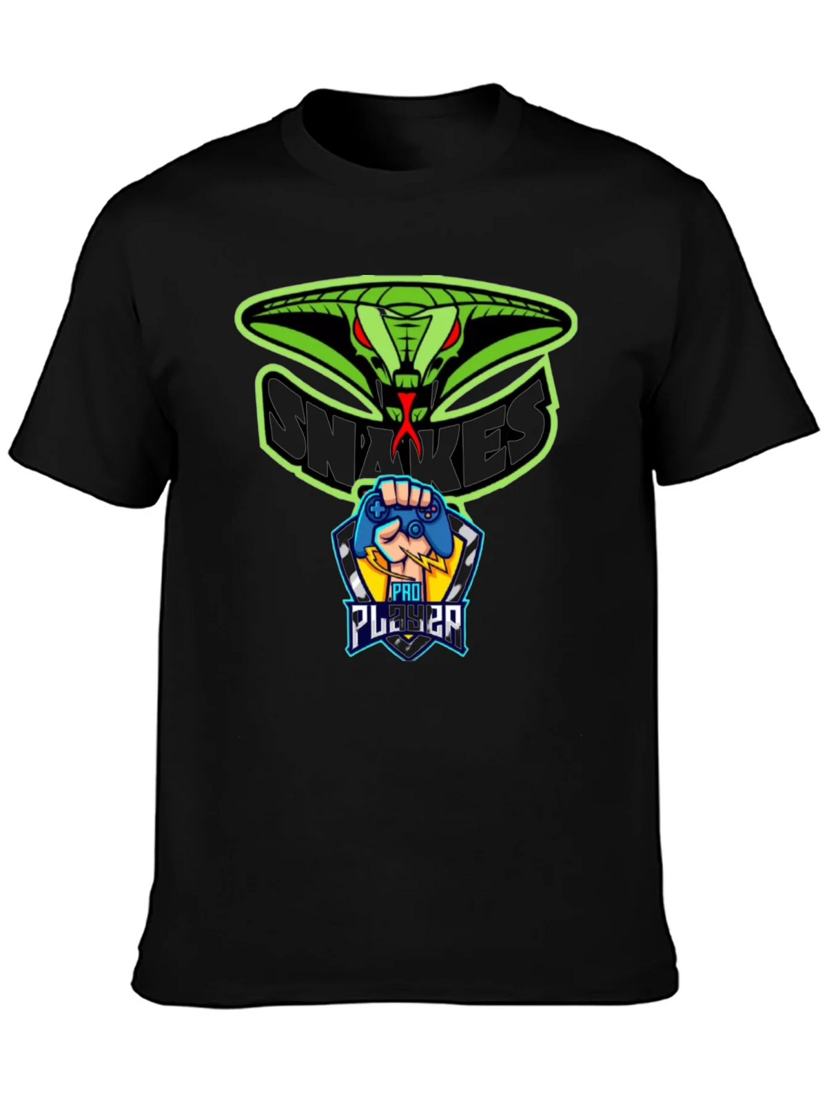 Snakes Pro Player T-Shirt - Gaming Apparel product image 3