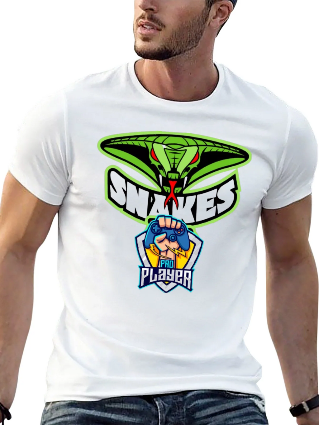 Snakes Pro Player T-Shirt - Gaming Apparel product image 12