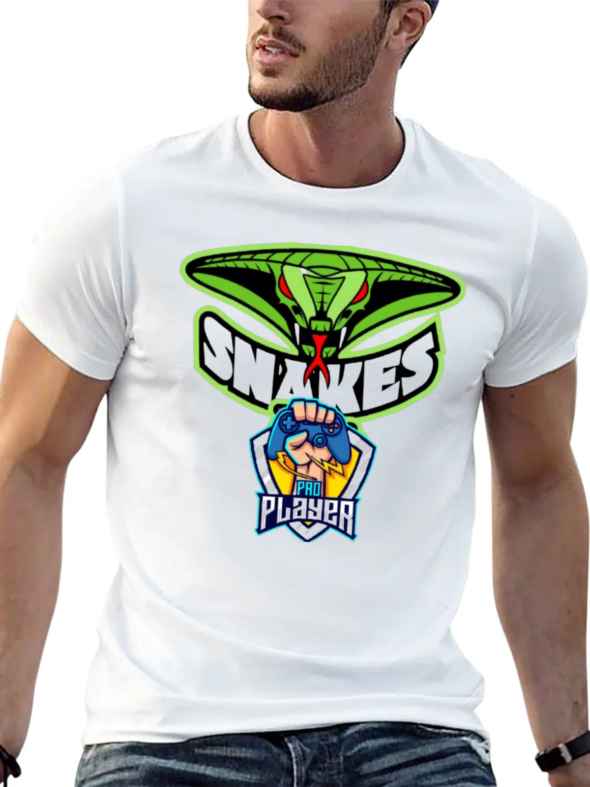Snakes Pro Player T-Shirt - Gaming Apparel product image 12