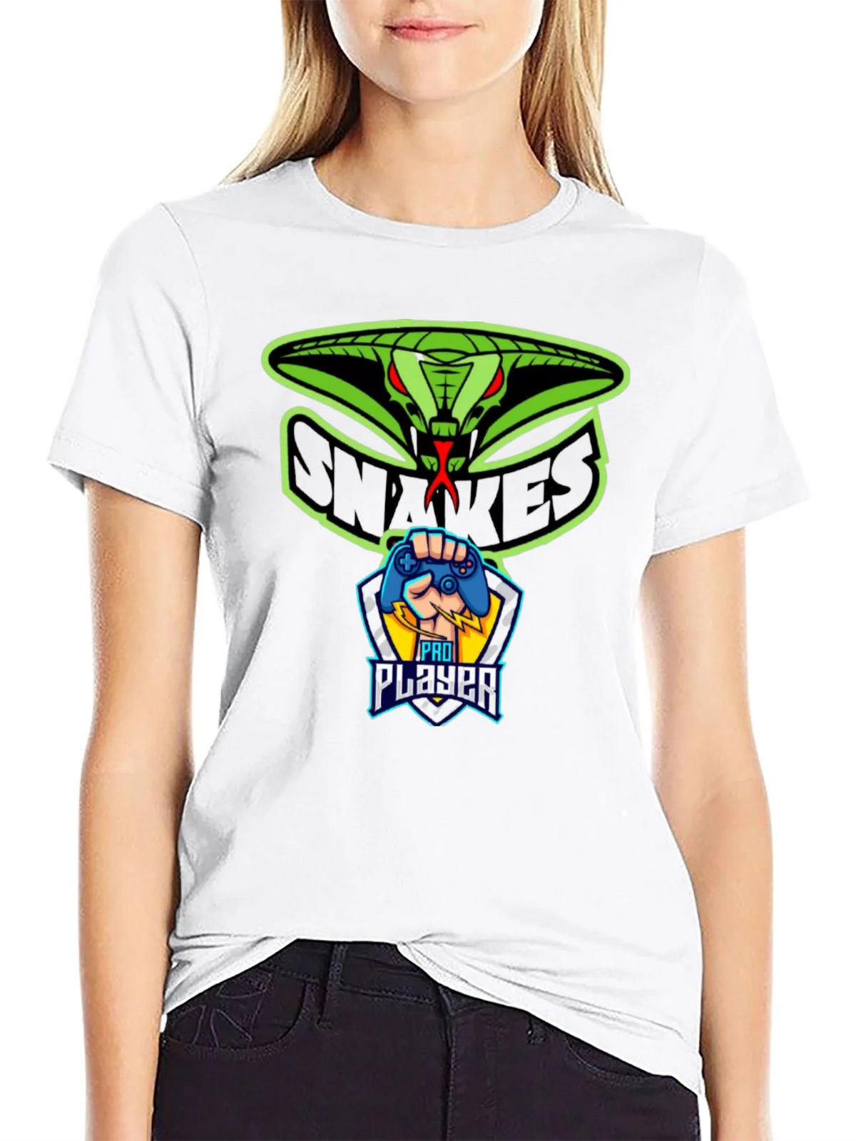 Snakes Pro Player T-Shirt - Gaming Apparel product image 8