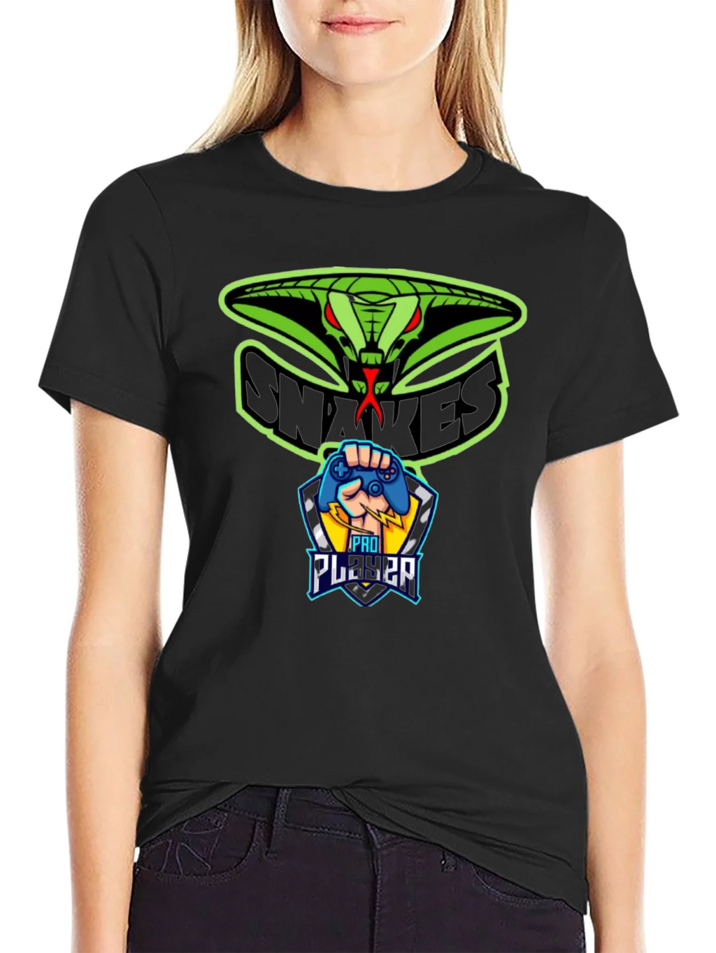 Snakes Pro Player T-Shirt - Gaming Apparel product image 2